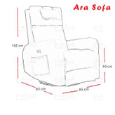 ابعاد مبل ریلکسی